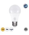 GLOBOSTAR® GLOBE 60029 Λάμπα E27 A60 LED 10W 1100lm 260° AC 220-240V IP20 Θερμό Λευκό 2700K - Lumileds SMD Chip - Λευκό Γαλακτερό - Μ6 x Π6 x Υ11cm - 3 Χρόνια Εγγύηση
